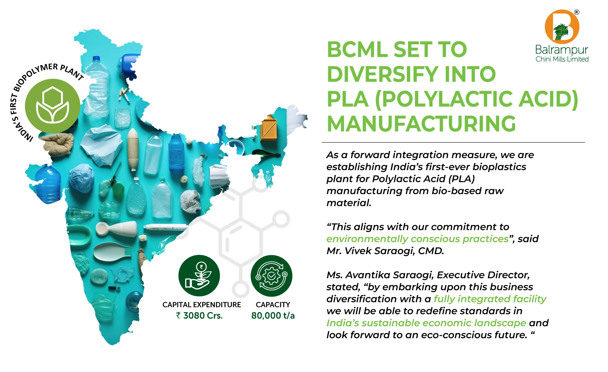 BCML PLA Manufacturing